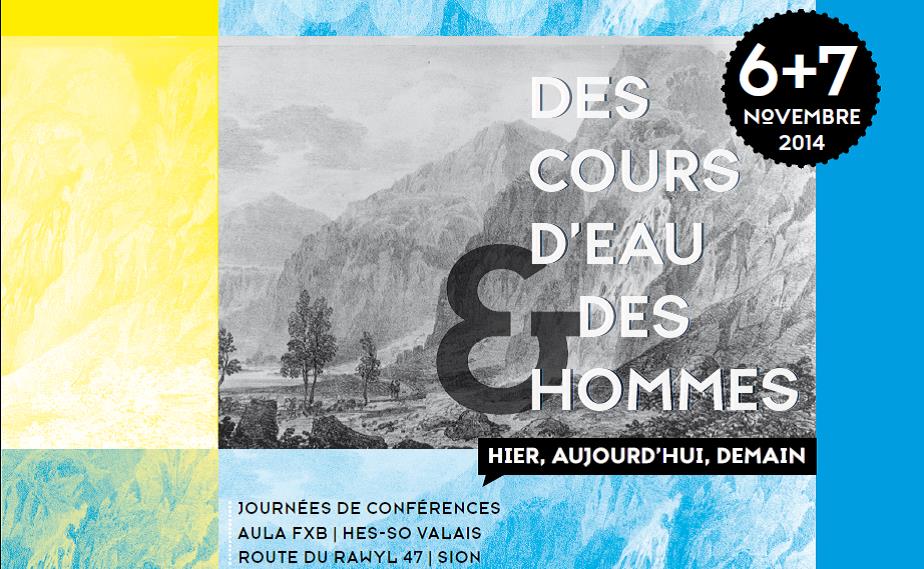 SCIMABIO Interface à la conférence « Des cours d’eau & des hommes » les 6-7 novembre à Sion (Valais, Suisse)