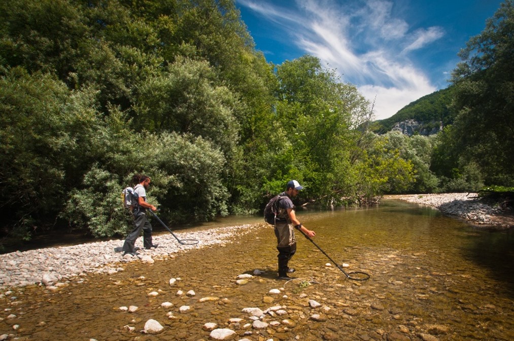 Illustration d’une prospection mobile RFID.